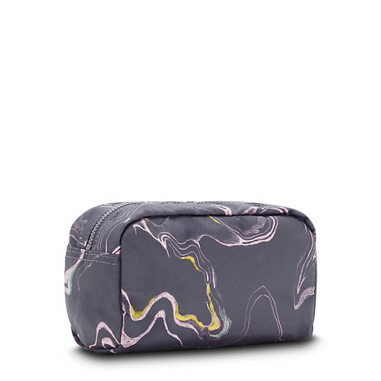 Kipling Gleam Printed Pouch Tassen Zilver | België 1075GS